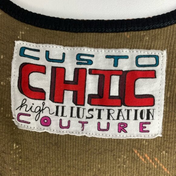 𝅺Custo Chic - Custo Barcelona Metallic Tank Dress size 2 - Picture 2 of 6